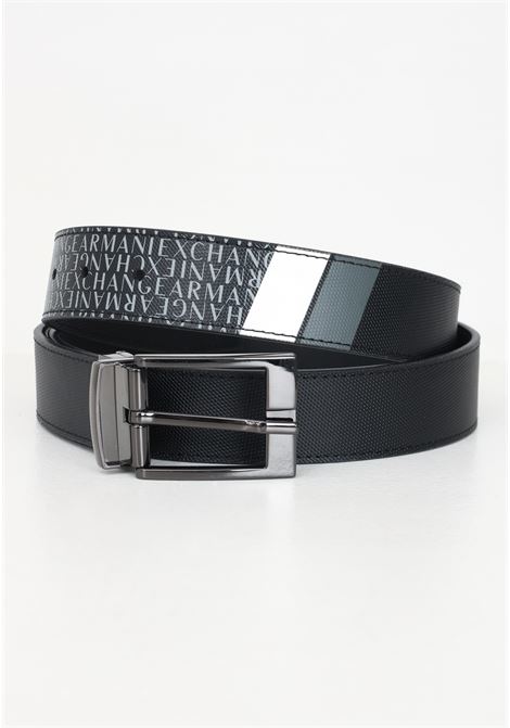 Cintura double face nera da uomo ARMANI EXCHANGE | XM000288AF11935MC044